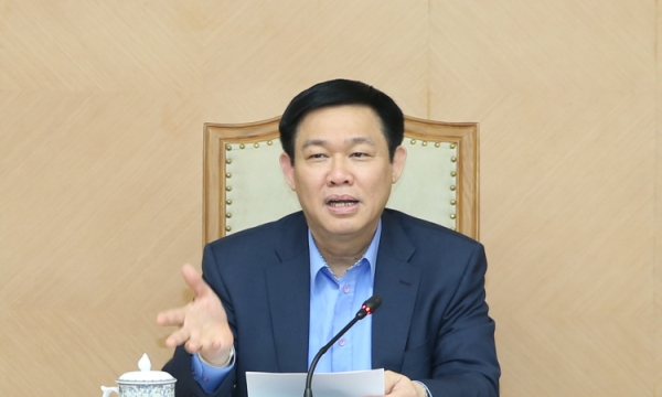 Phó Thủ tướng Vương Đình Huệ chủ trì cuộc họp về thành lập Uỷ ban Quản lý vốn Nhà nước tại doanh nghiệp